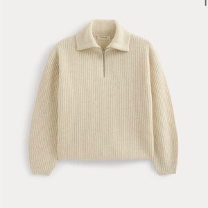 Everlane Half Zip Sweater